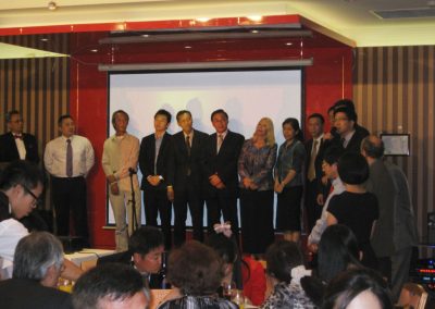 QCASE members attended the welcoming ceremony for Consul-General Dr. Zhao Yongchen