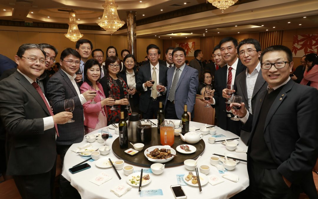 昆华科协代表出席了由昆士兰华人社团为中国驻澳大使成竞业举办的欢迎晚宴